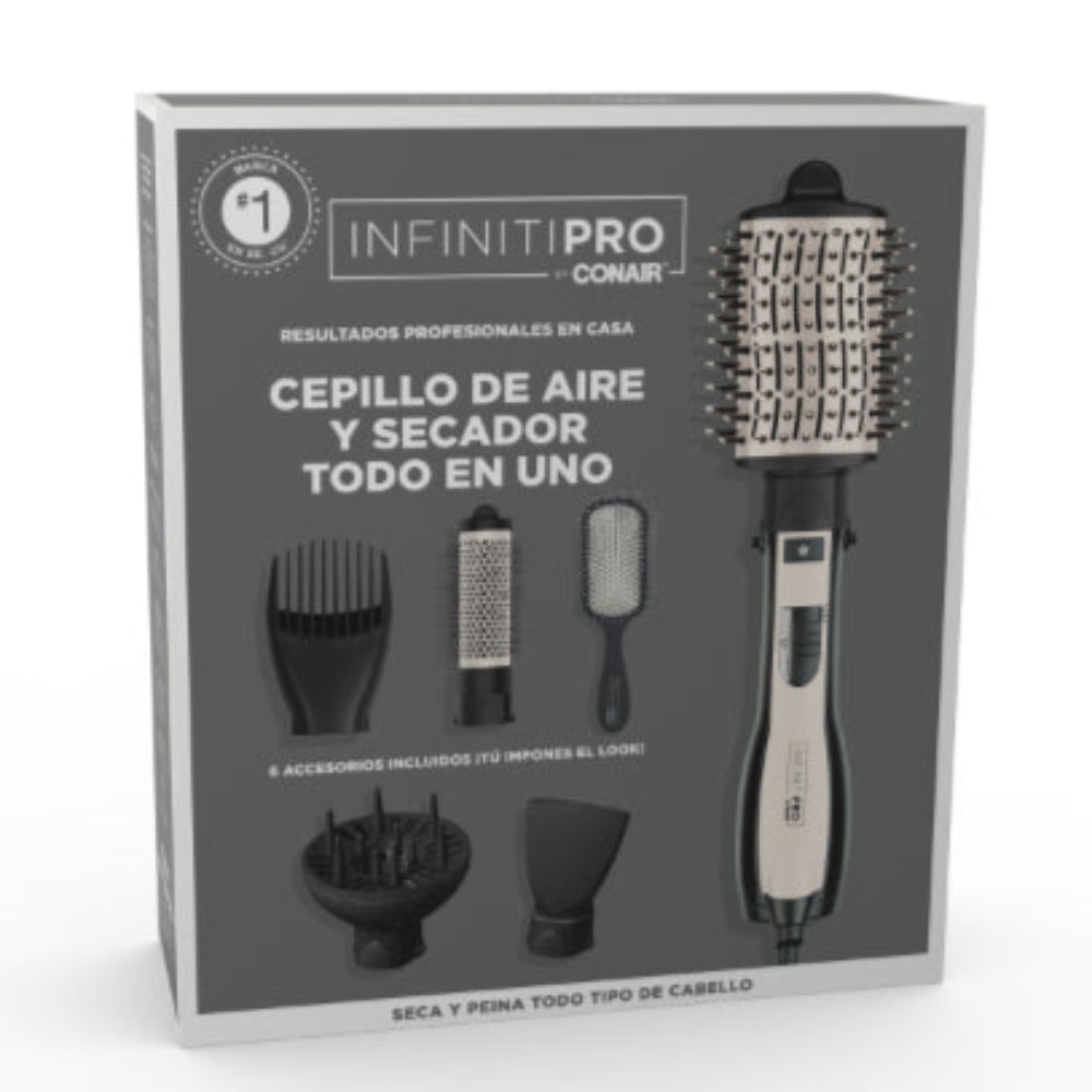 Kit Edicion Especial Cepillo Aire +6 Accesorios Infinitipro By