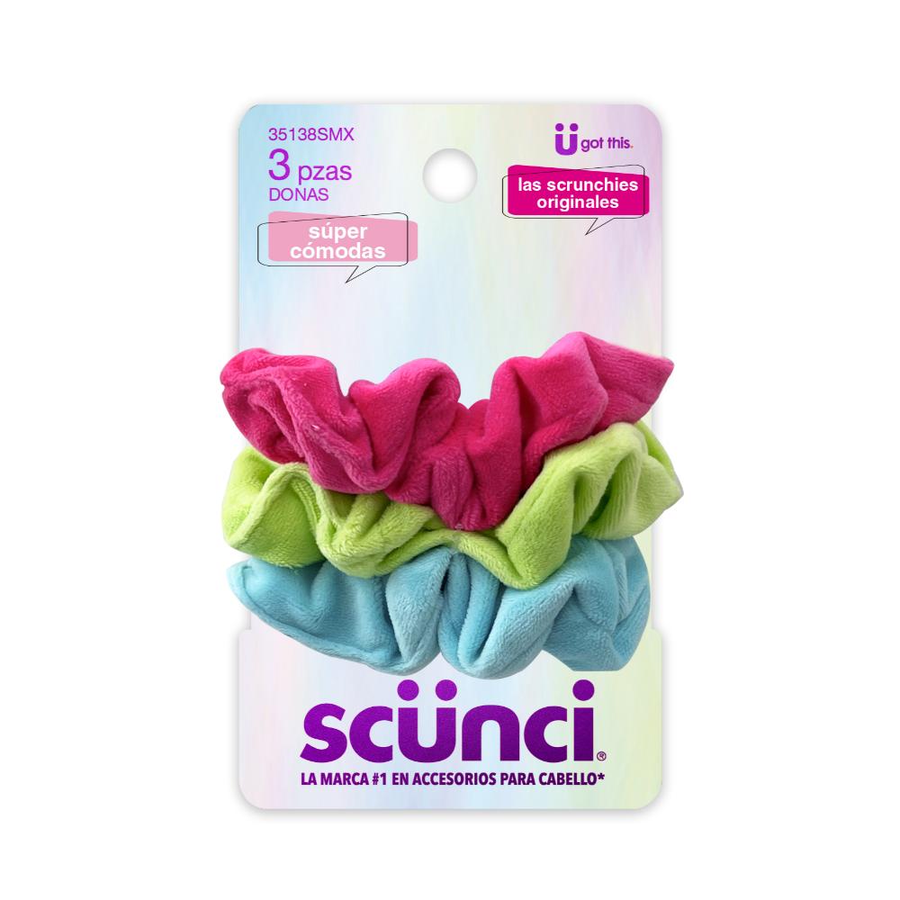 Colas de Tela X 3 suaves y cómodas Scunci by Conair®
