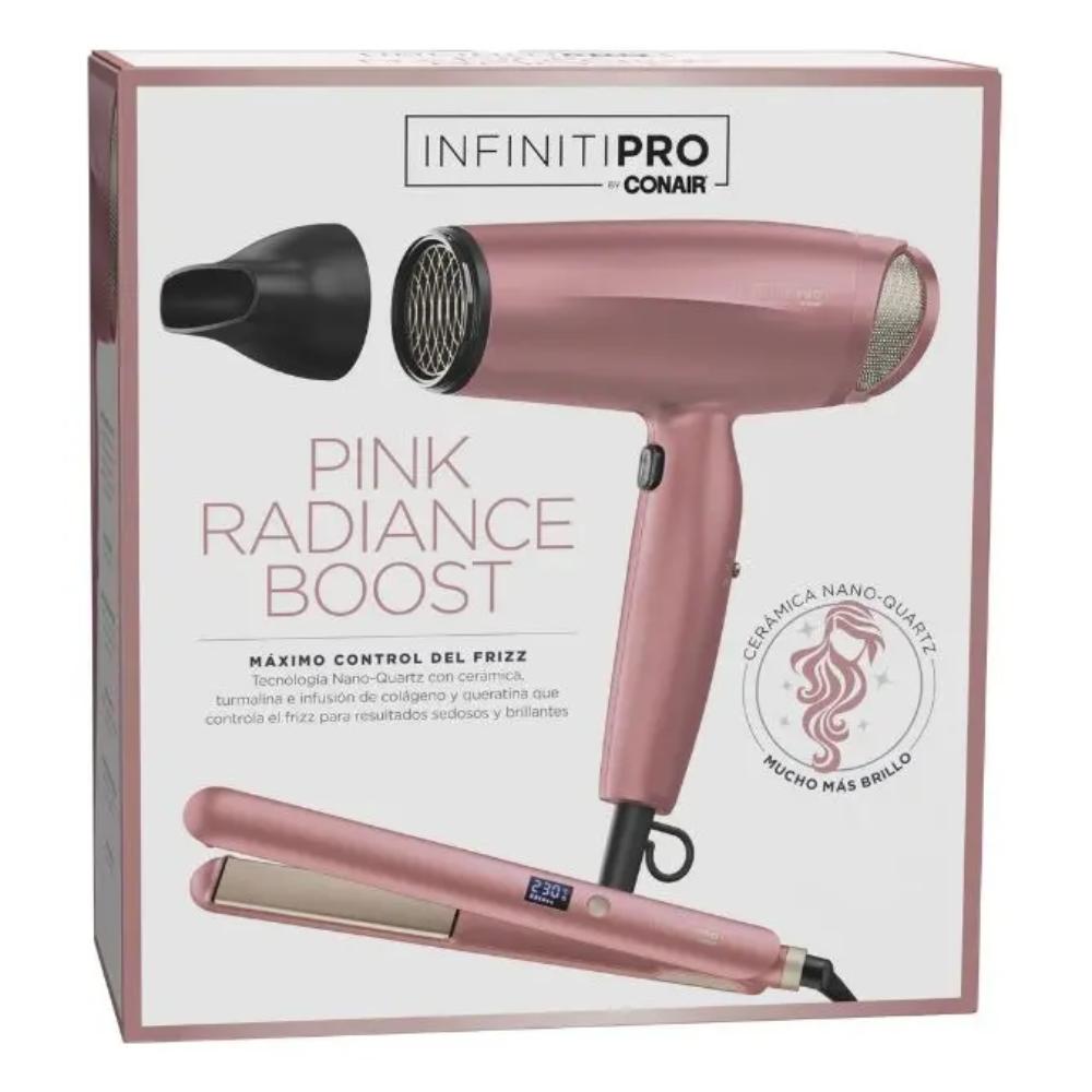 Combo Secadora y Plancha Alisadora Pink CB410CS952RES By Conair®