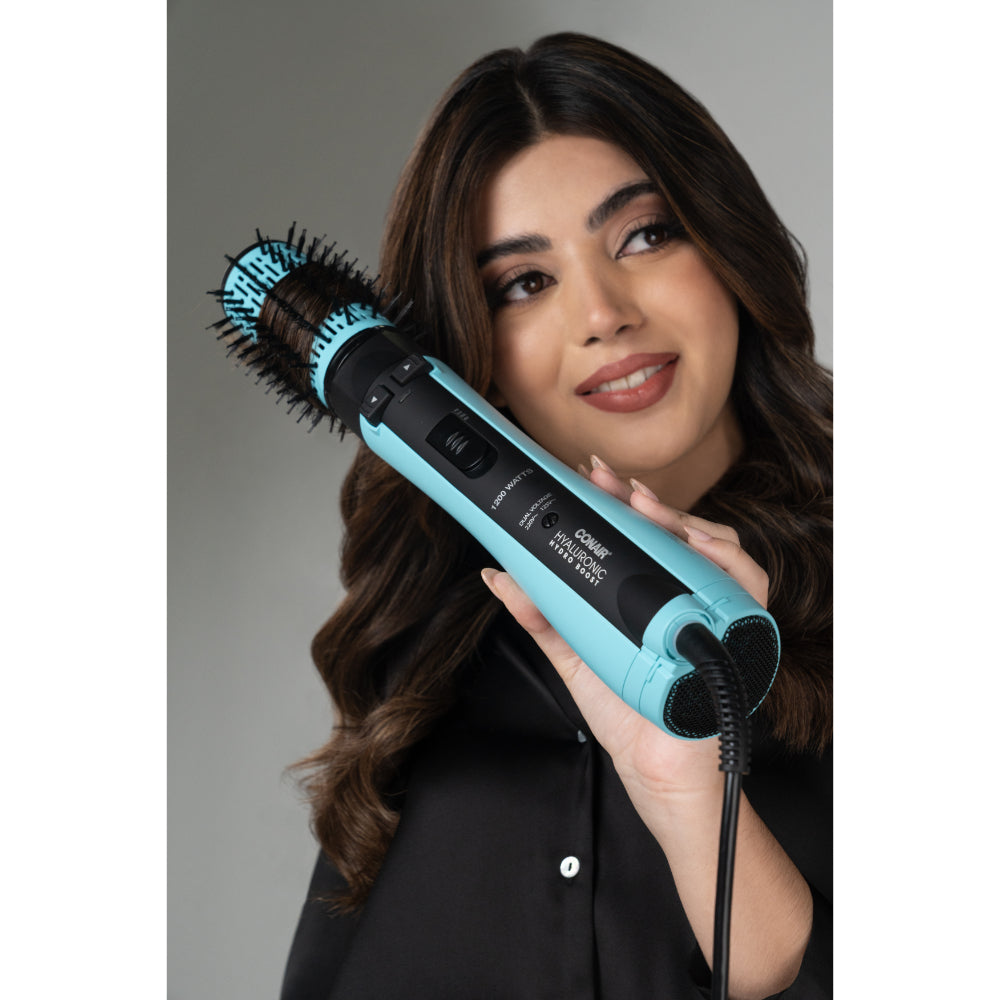 Cepillo De Aire Giratorio De Doble Voltaje Con Infusión Hialurónica P1200Dal By Conair®_009