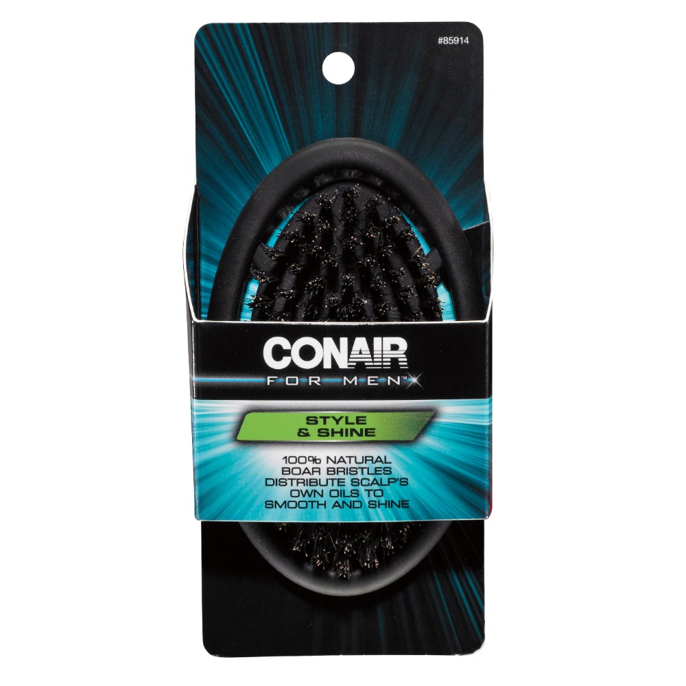 Cojín De Mano Con Cerdas De Jabalí Para Hombres Conair 85914 -1
