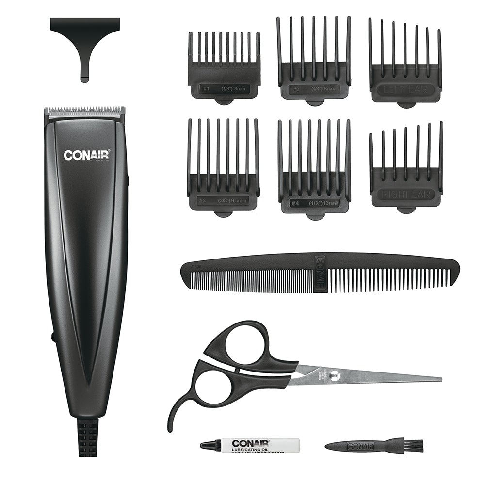 Kit de Peluquería Simple Cut Negro Conair HC108RGB