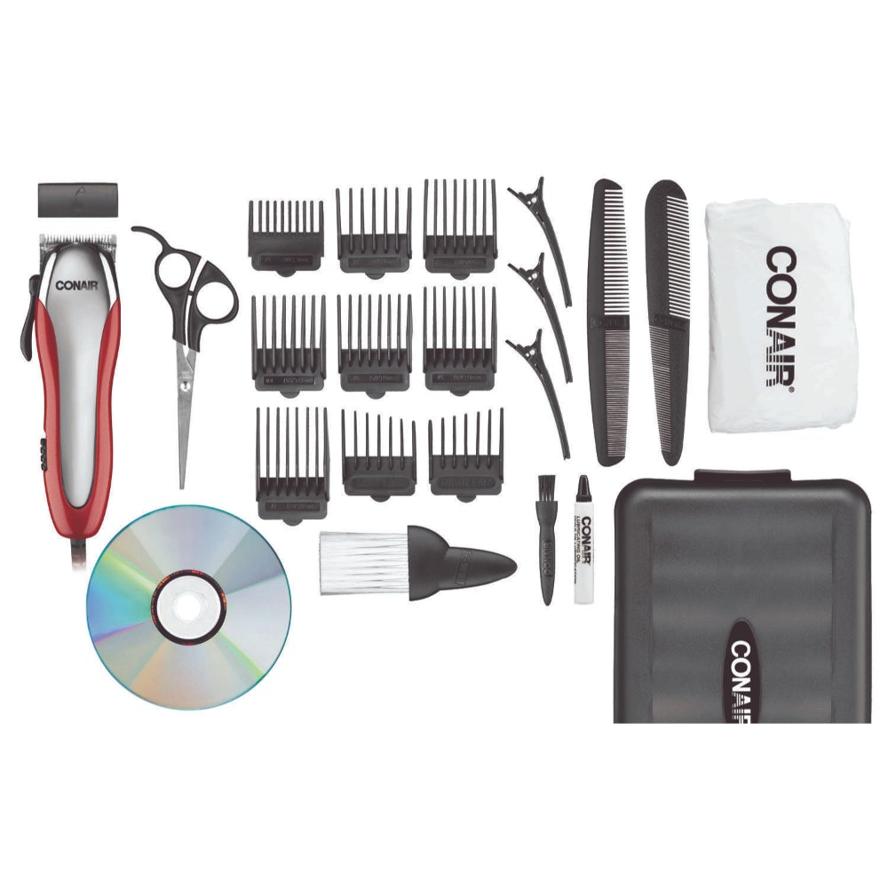 Juego De Peluquería Ultra Cut Con Cuchillas Desmontables, 23 Piezas Conairman® Conair