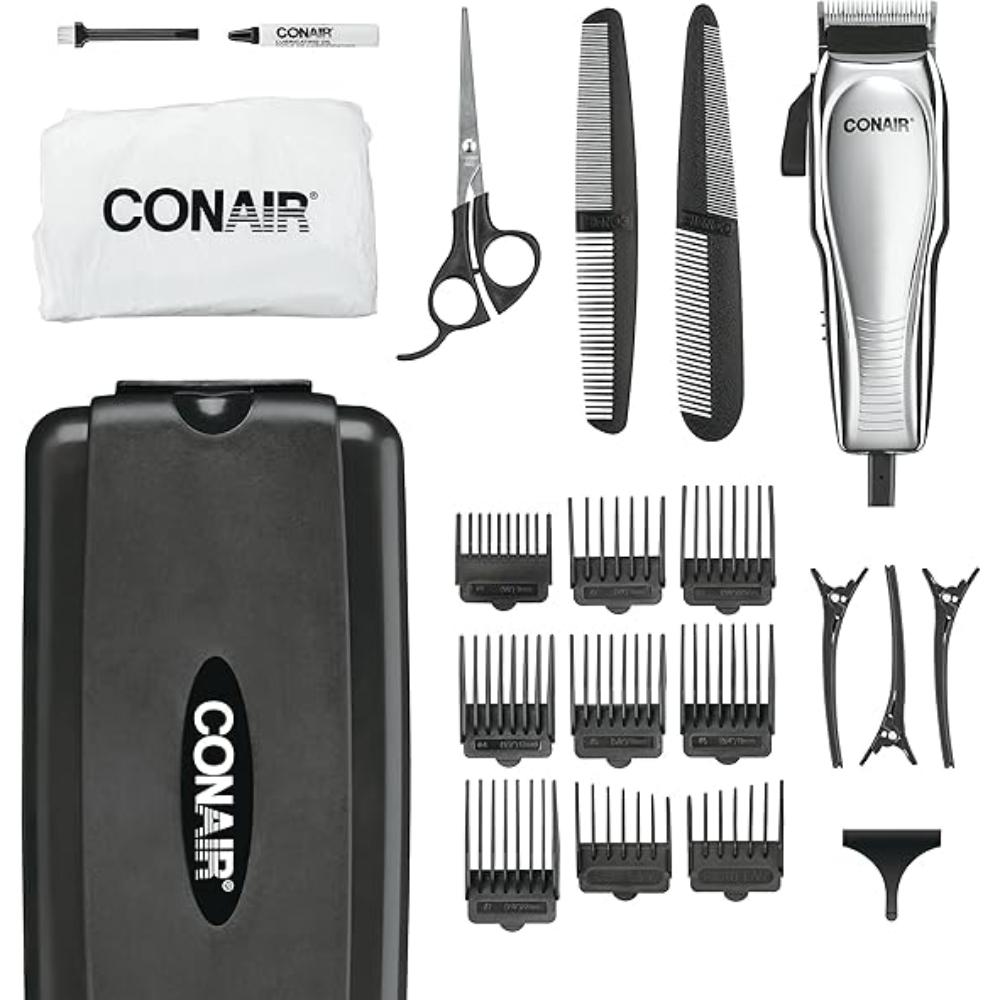 Juego De Peluquería De 21 Piezas Custom Cut® Hc200Gb By Conair®