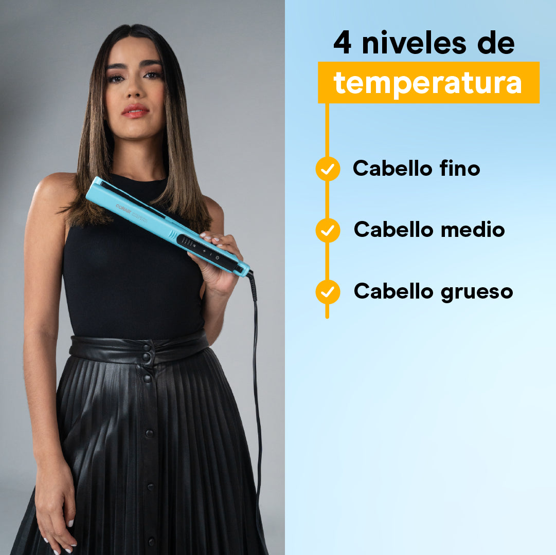 Plancha Doble Voltaje de 25mm con infusión hialurónica CS41DAL  BY CONAIR®_005