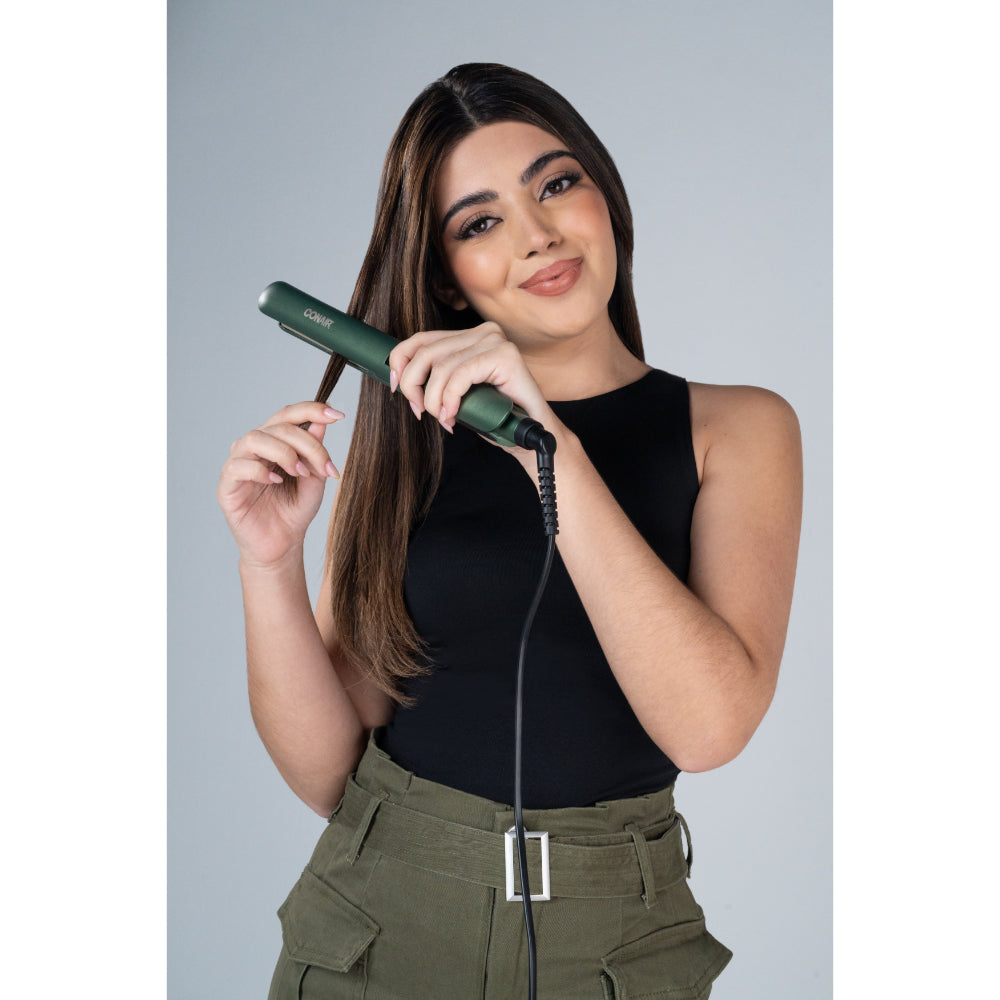 Plancha Alisadora Con Infusión De Aguacate Y Coco Cs952Dal By Conair®