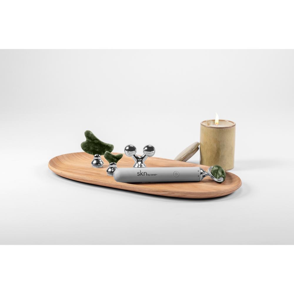 Kit de rodillos 4 en 1 FR02 Jade Vibe de SKN by Conair™