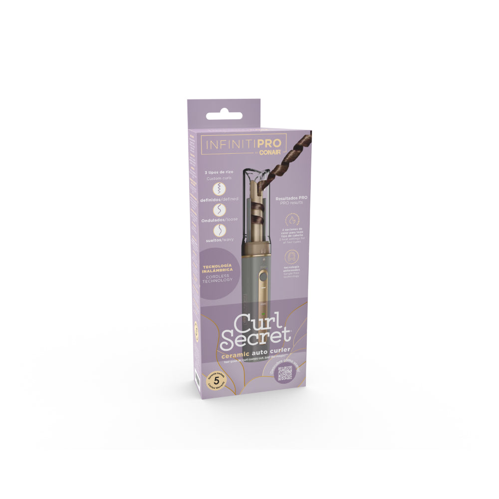 Mini Rizador Para El Coche Curl Secret® Cr520Ual De Infinitipro By Conair™