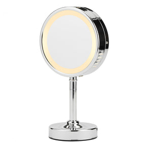 Espejo de doble cara con luz y aumento 1x/5x BE152WX by Conair®_001