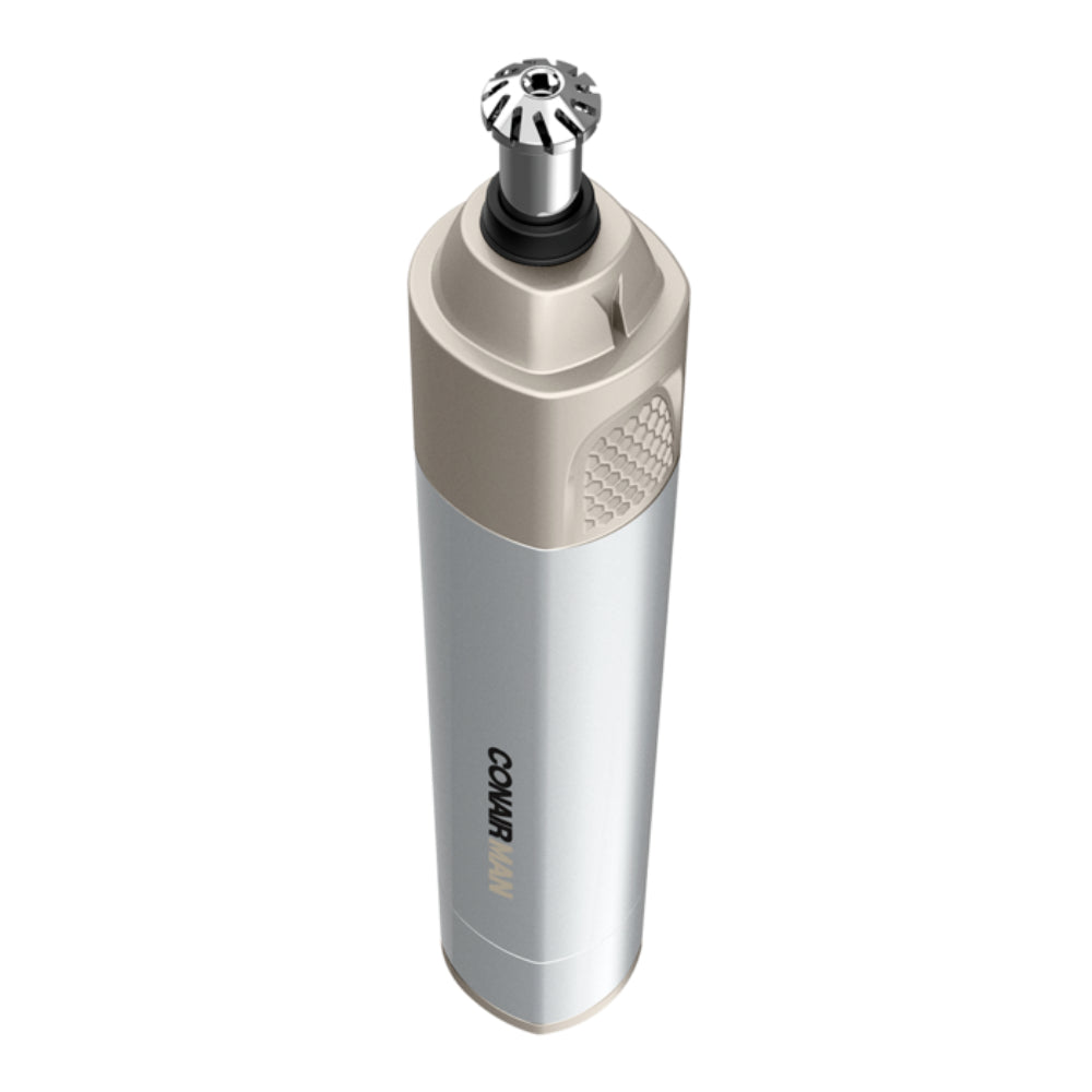 Recortador para nariz y orejas con carcasa de metal premium NE5000 MetalCraft™ by ConairMan™