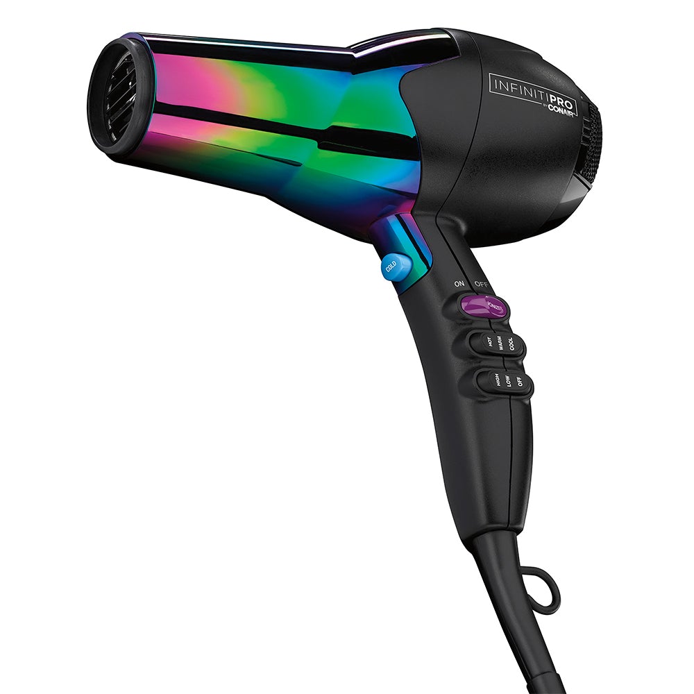 Secador Ion Choice de 1875 W con Titanio Arco Iris Negro Conair 490/490R