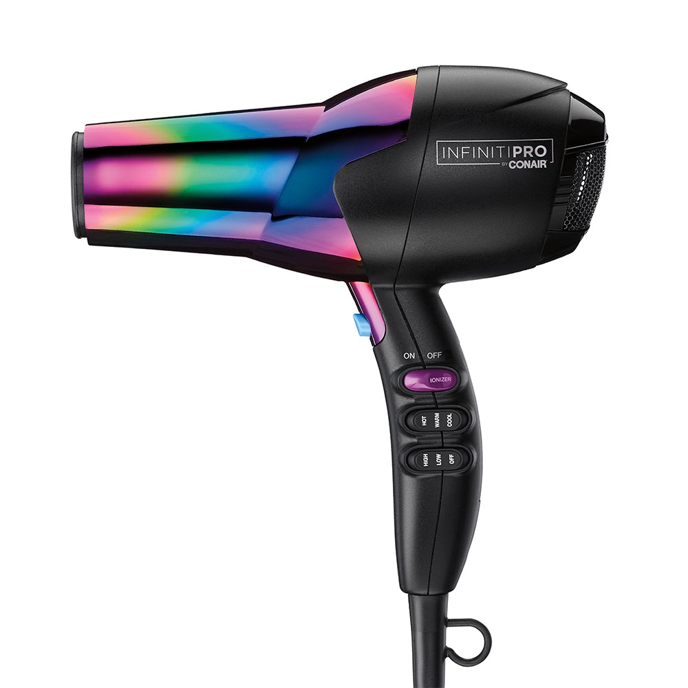 Secador Ion Choice de 1875 W con Titanio Arco Iris Negro Conair 490/490R