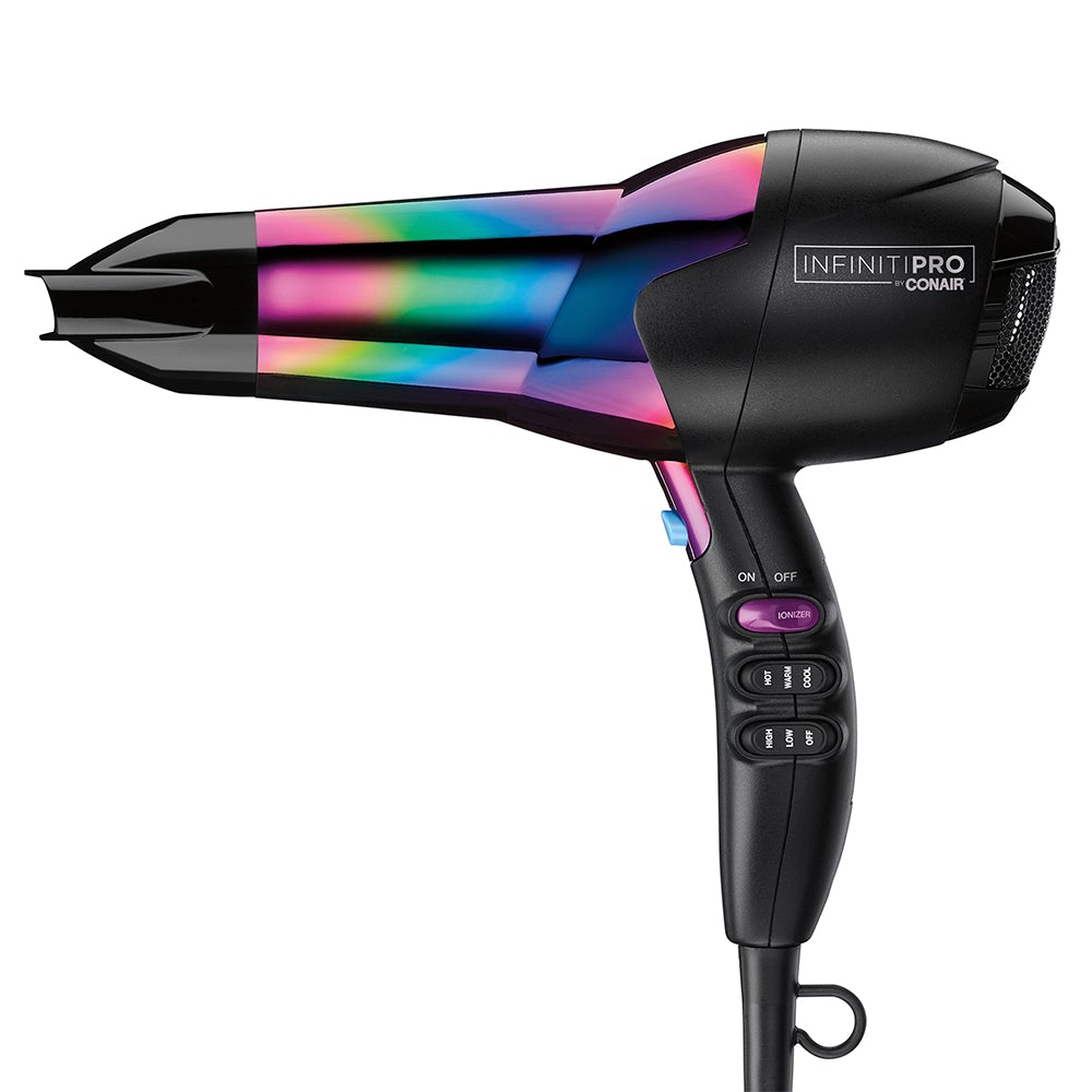 Secador Ion Choice de 1875 W con Titanio Arco Iris Negro Conair 490/490R