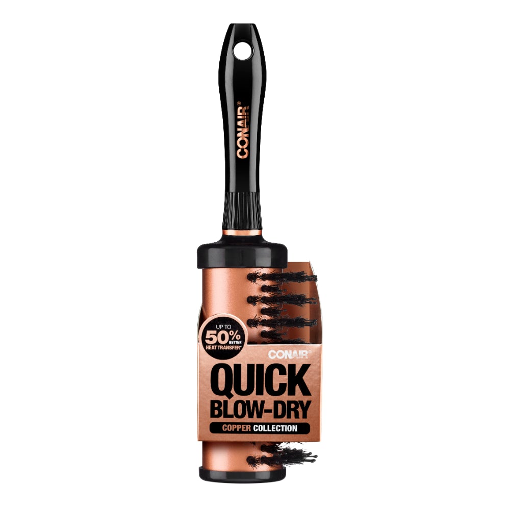 Cepillo Semirredondo Ventilado De Cerdas Mixtas Quick Blow-Dry Conair 86241