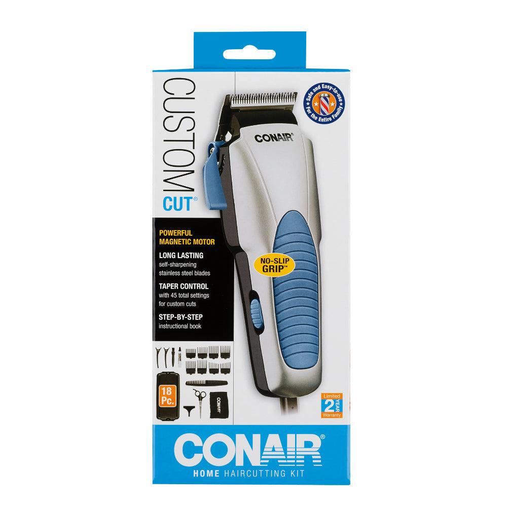 Juego De Peluquería Custom Cut®, 18 Piezas Conairman® Conair
