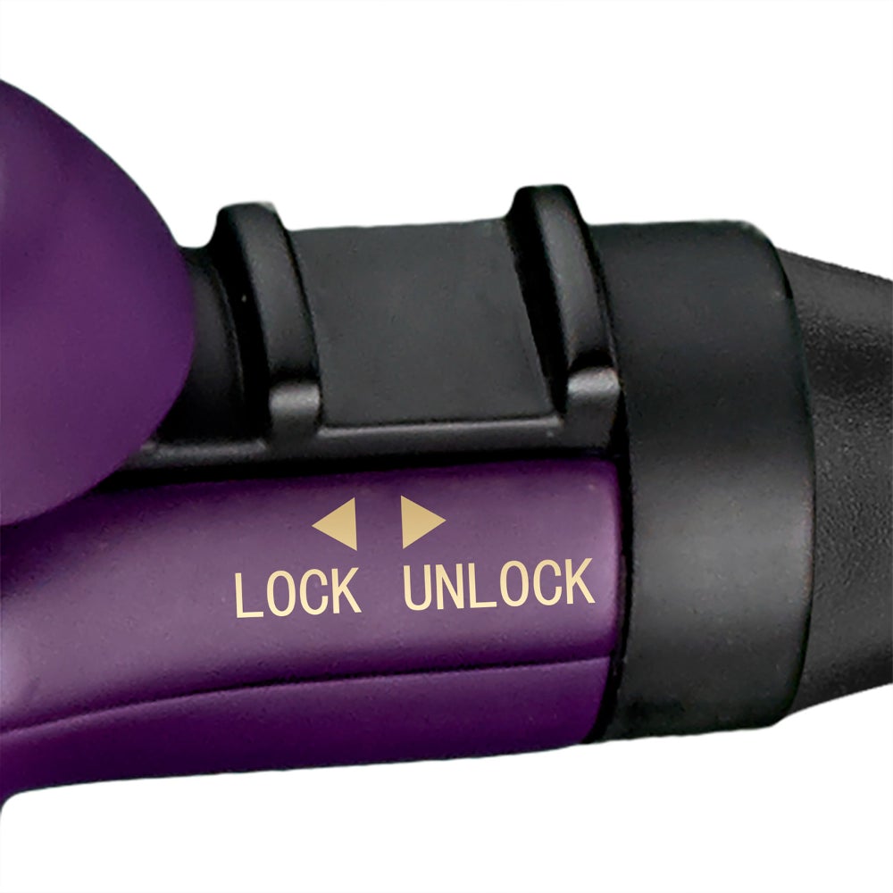 Plancha Alisadora 1" Doble Cerámica Morado Conair