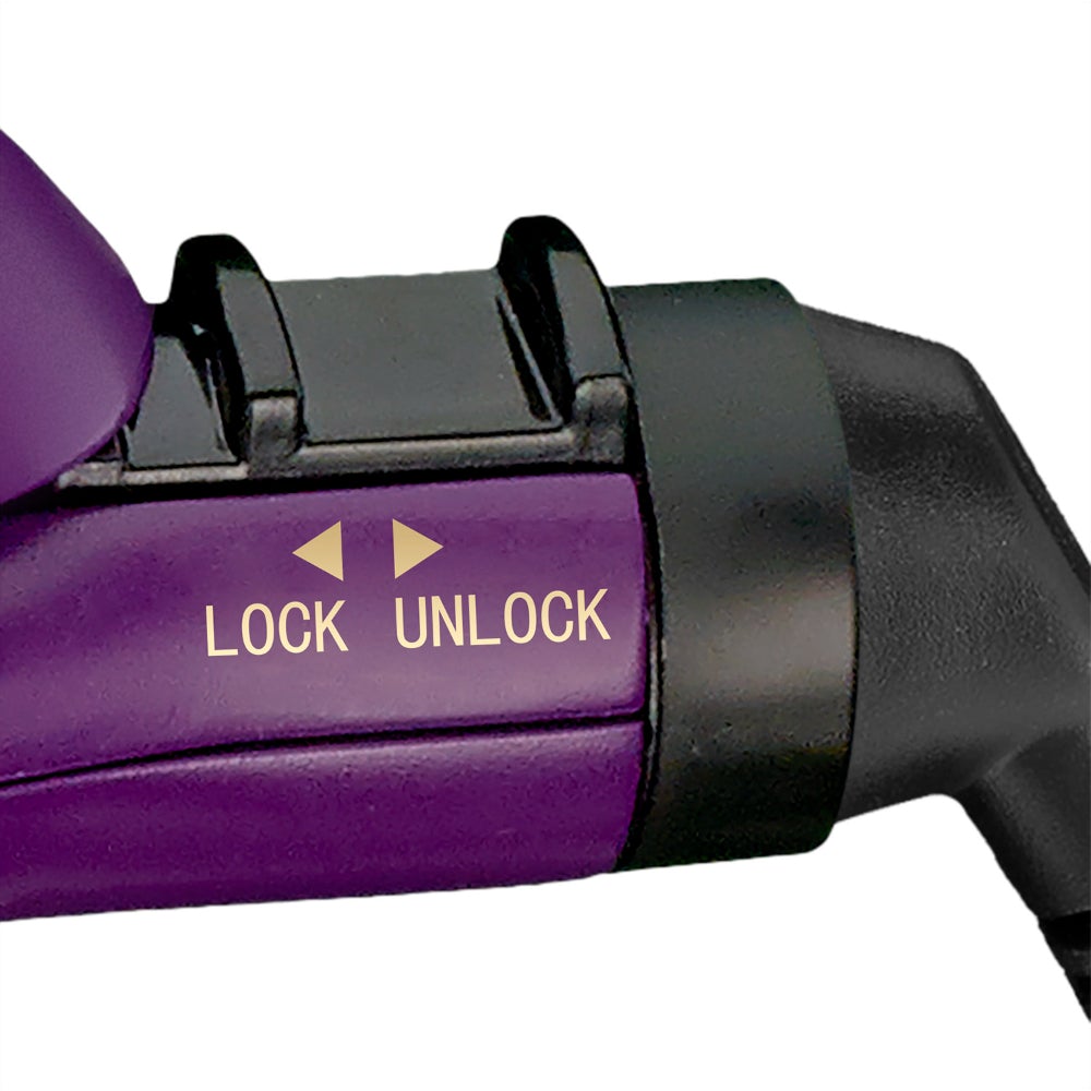 Plancha Alisadora 1,5" Doble Cerámica Morado Conair
