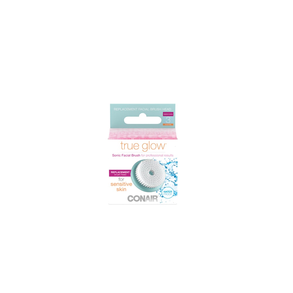 True Glow® Cabezales De Cepillo De Repuesto Para El Rostro Conair