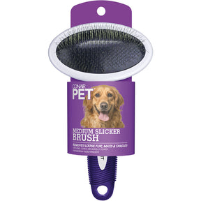 Cepillo mediano para perro con cerdas delgadas CPSM12 by ConairPet®_002