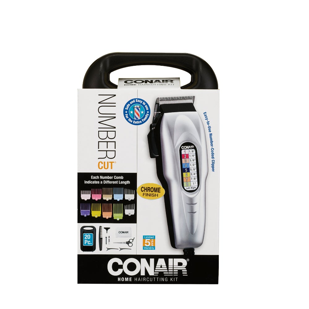 Juego De Peluquería Number Cut®, 20 Piezas Conairman® Conair